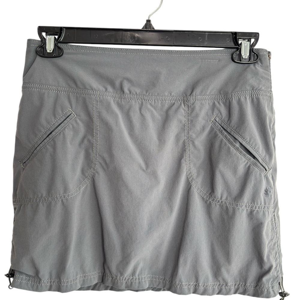 Athleta Golf Skort Womens Size 6 Gray Tennis Pickleball Stretch Classic Preppy - Picture 4 of 13